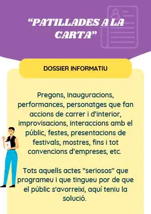 Patillades a la carta