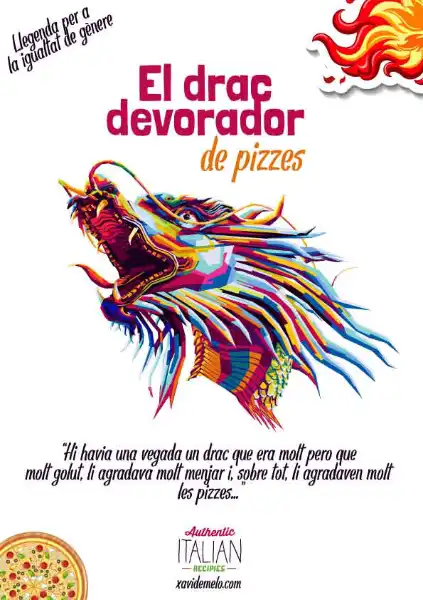 El drac devorador de pizzes