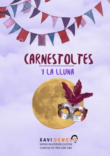 Carnestoltes i la lluna